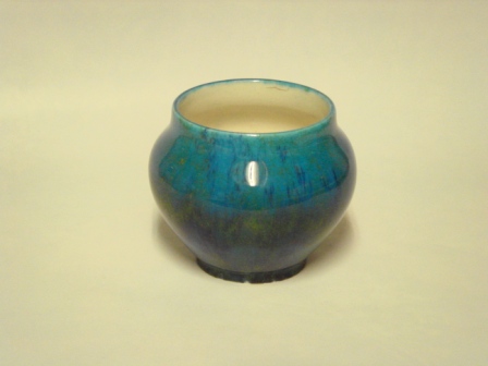 Petit pot couleur bleue